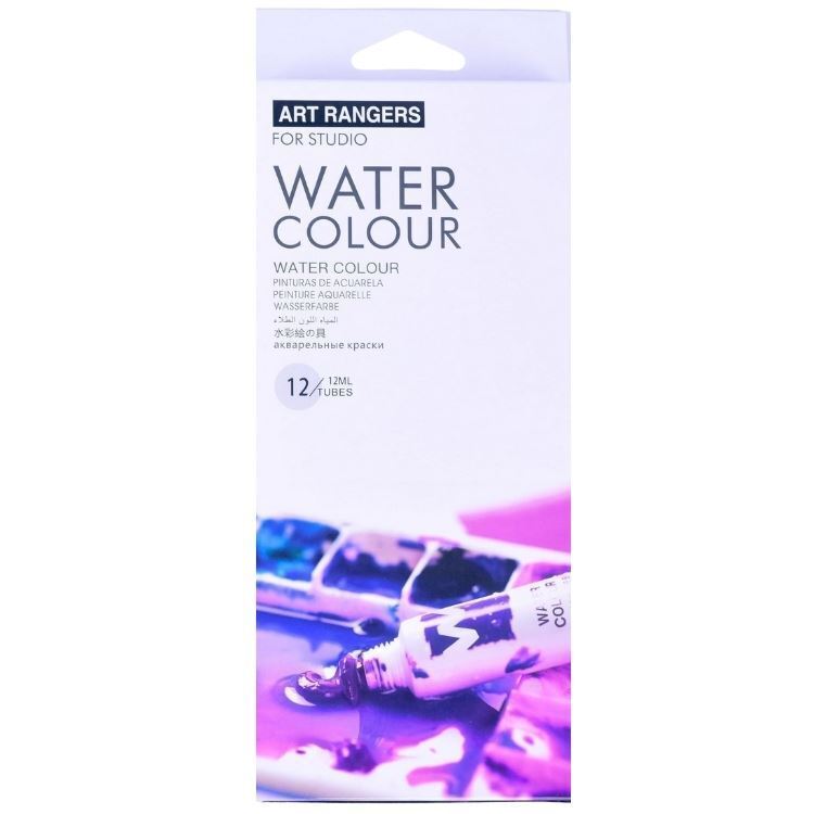 ART RANGER WATER COLOUR 12X12ML