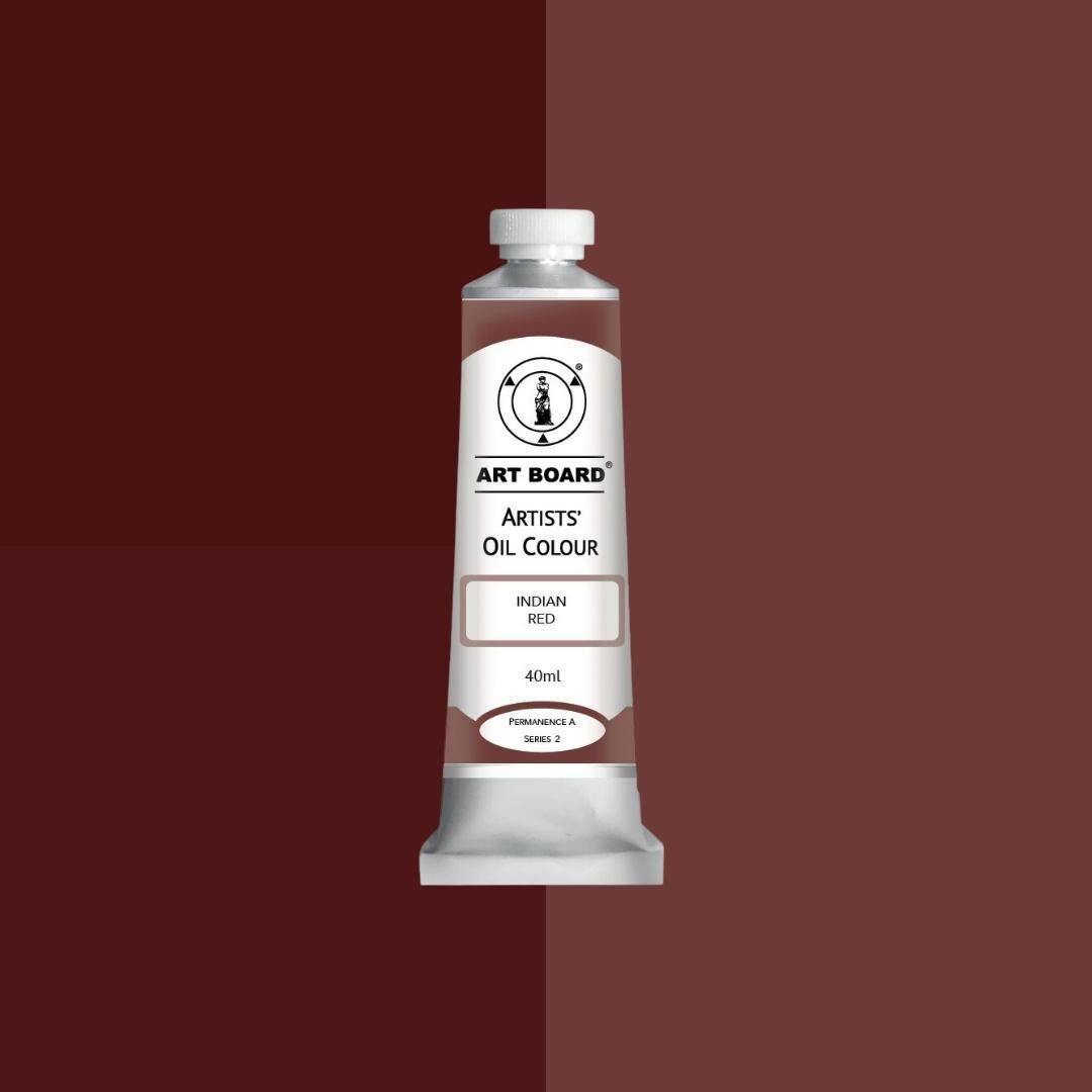 ART BOARD INDIAN RED – 40ML PAINT TUBE