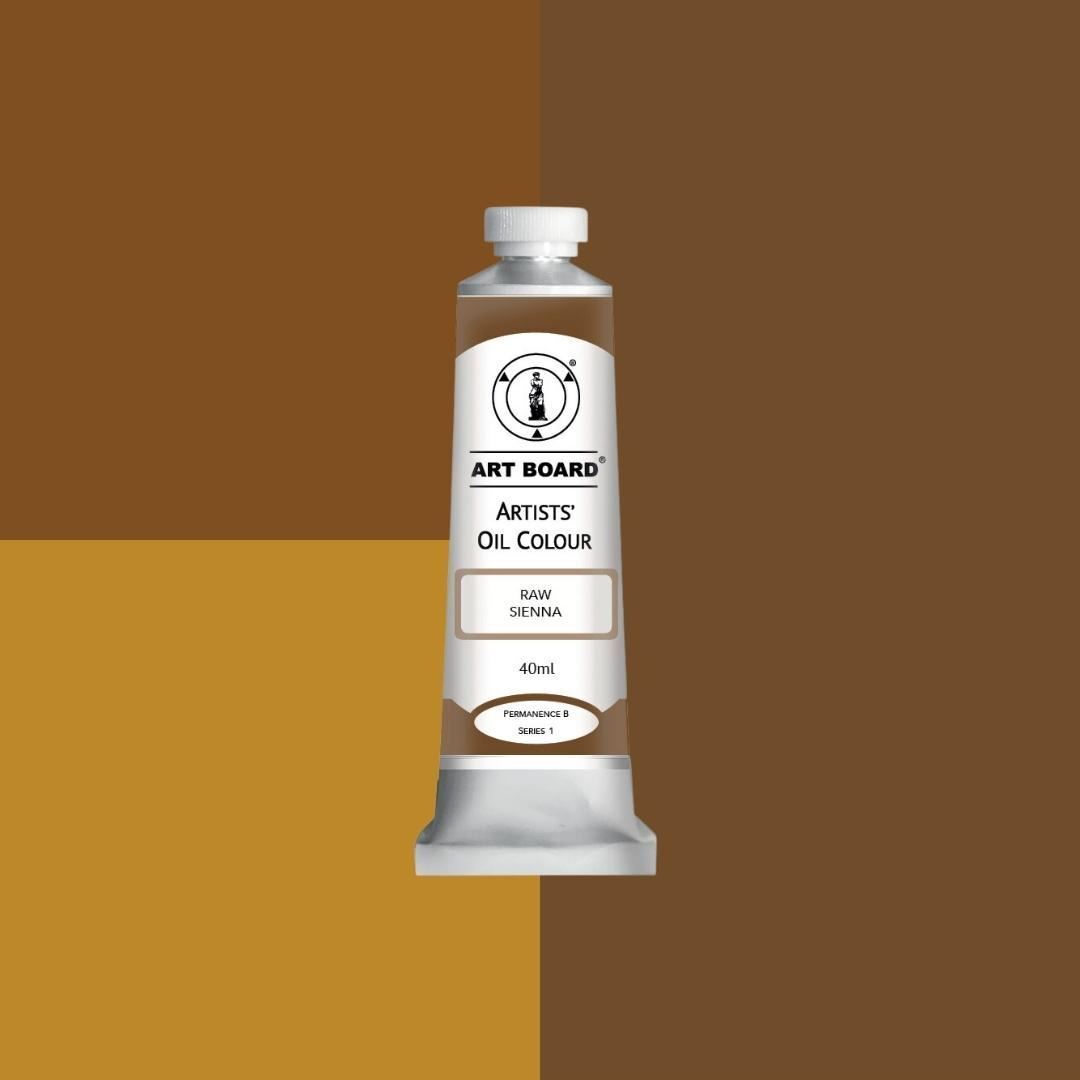 ART BOARD RAW SIENNA – 40ML PAINT TUBE