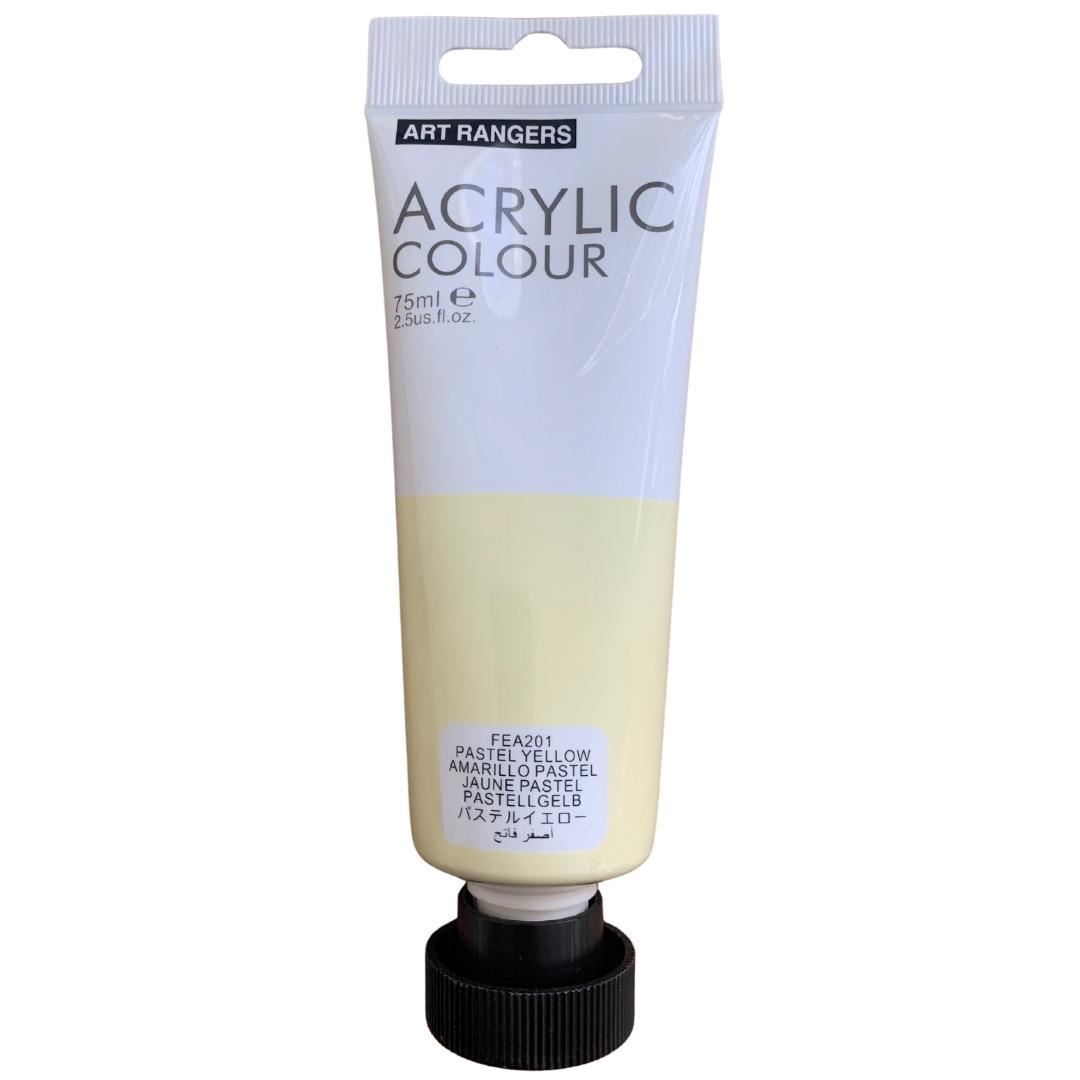 ACRYLIC 75ML PASTEL YELLOW